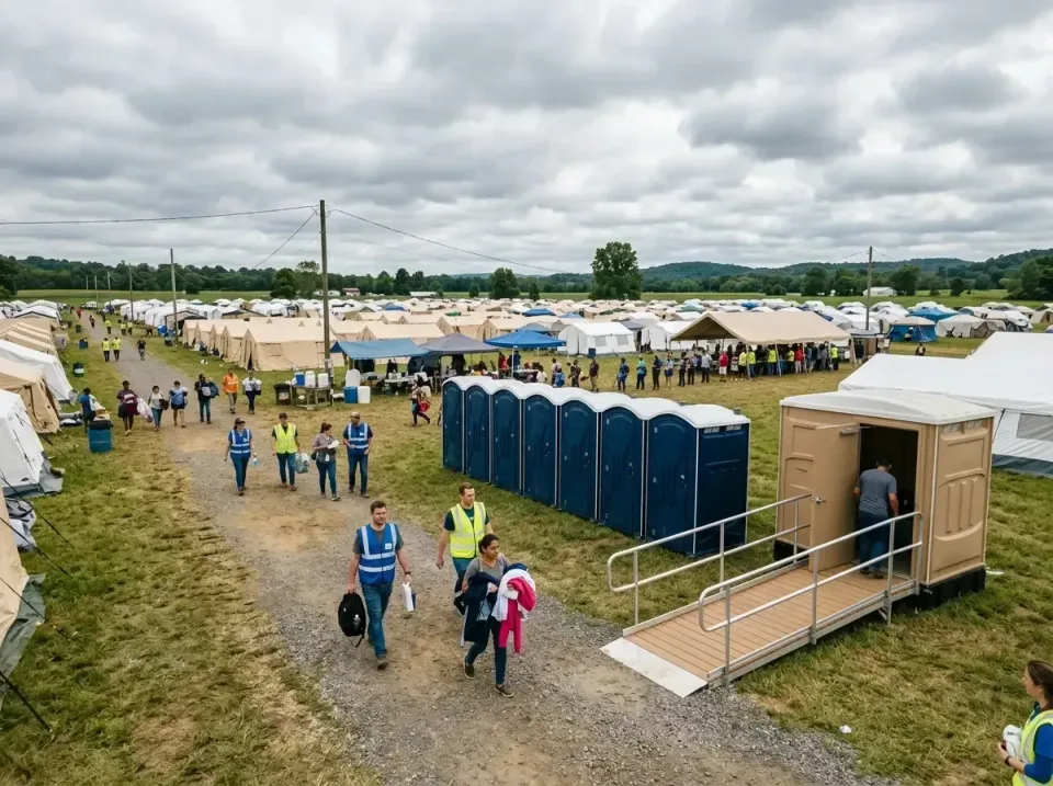 disaster-relief-camp-restrooms-010 — frequently asked questions, Dumpster & Portable Bathrooms Rental in Barnhart, MO